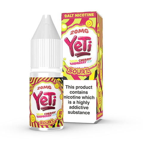 Yeti Sourz 10ml Nic Salt - Box of 10