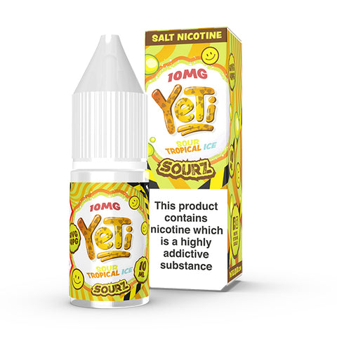 Yeti Sourz 10ml Nic Salt - Box of 10