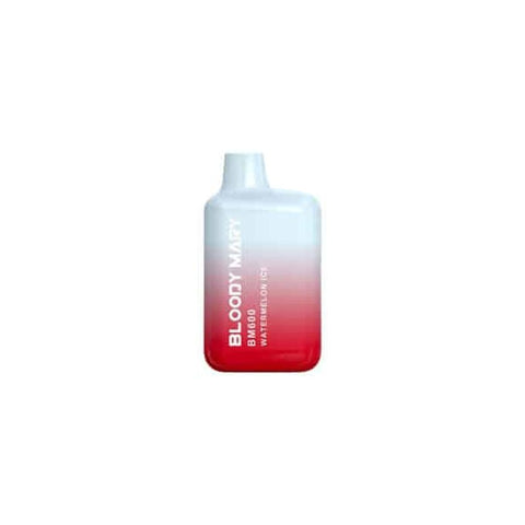 Bloody Mary BM600 Disposable Vape Pod Box of 10-Watermelon Ice-vapeukwholesale