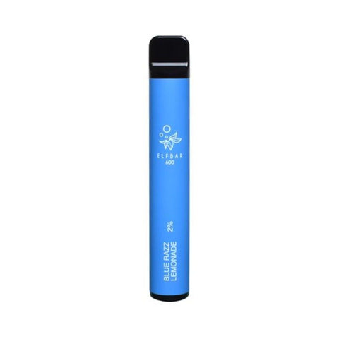 Elf Bar 600 Disposable Kit 20 MG | 10 Pack | vapeukwholesale-Blue Razz Lemonade-vapeukwholesale