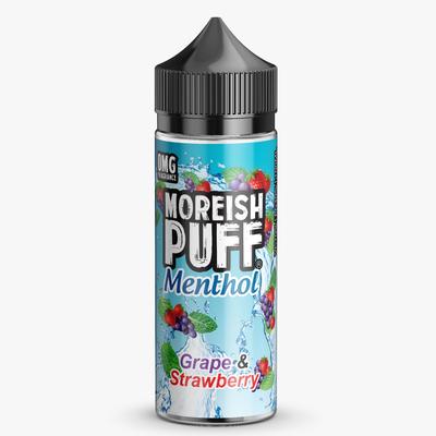 Moreish Puff Menthol 100ML Shortfill-Grape & Strawberry-vapeukwholesale