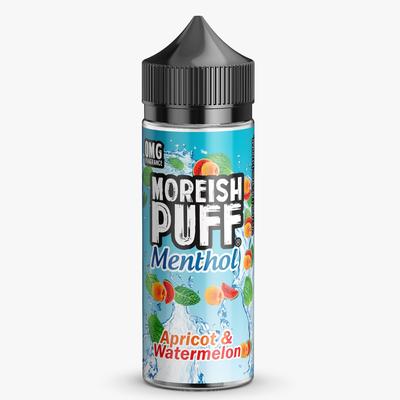 Moreish Puff Menthol 100ML Shortfill-Apricot & Watermelon-vapeukwholesale