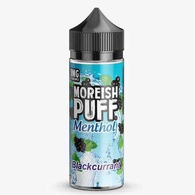 Moreish Puff Menthol 100ML Shortfill-Blackcurrant-vapeukwholesale