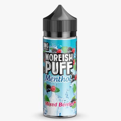Moreish Puff Menthol 100ML Shortfill-Mixed Berries-vapeukwholesale