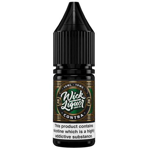 Wick Liquor E-LIQUIDS Contra / 10mg Wick Liquor Nic Salts 10ml E-liquids - Box of 10